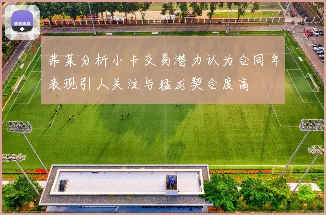 弗莱分析小卡交易潜力认为合同年表现引人关注与猛龙契合度高